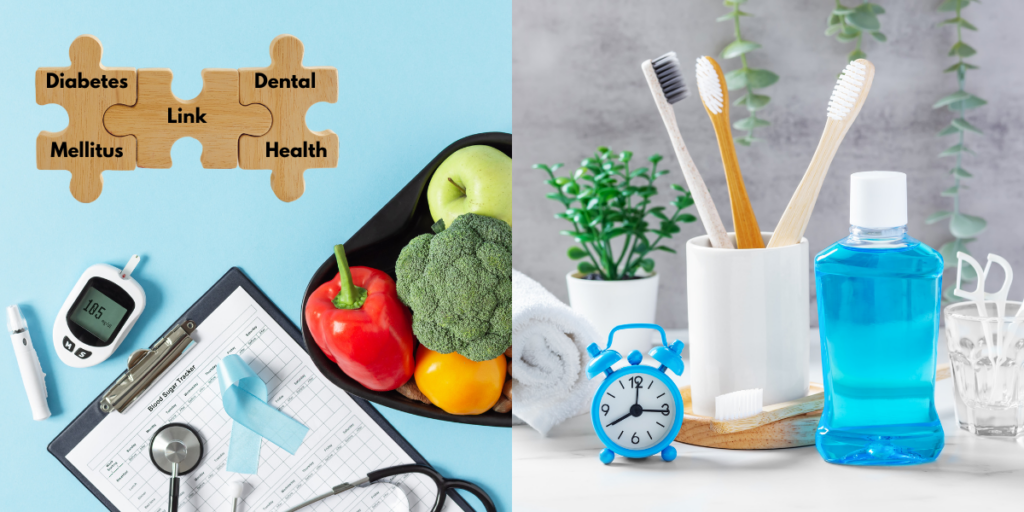 the connection between diabetes and dental health, presented by 63304 dental office.